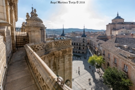 2018 10 23 Vista de la Plaza del Ayuntamiento desde la Catedral de Toledo