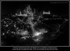 2020 03 02 - 0005 Fuegos Artificiales del Entierro de la Sardina vistos desde la Ronda del Valle