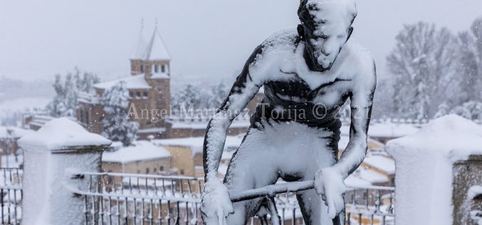 Reportaje Fotográfico – Toledo Nevado. El Águila de Toledo. (Temporal de nieve)