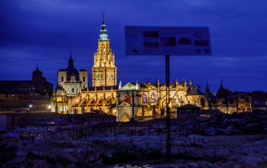 Reportaje Fotográfico – Vista de la Catedral Primada de Toledo, desde el Cerro del Bú